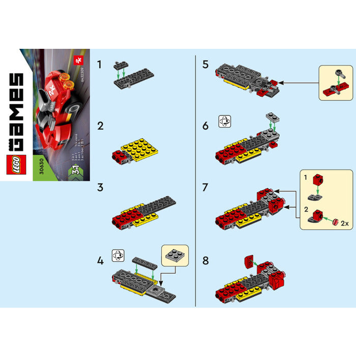 LEGO Aquadirt Racer 3 in 1 – Model 30630 Building Toy Polybag