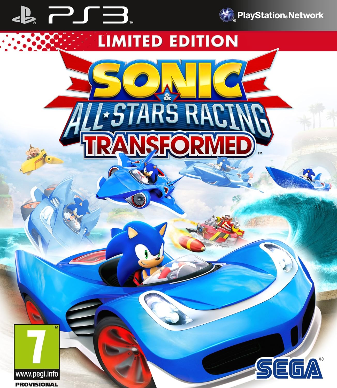Sonic & All Stars Racing Transformed  – PlayStation 3 Sega Racing Game