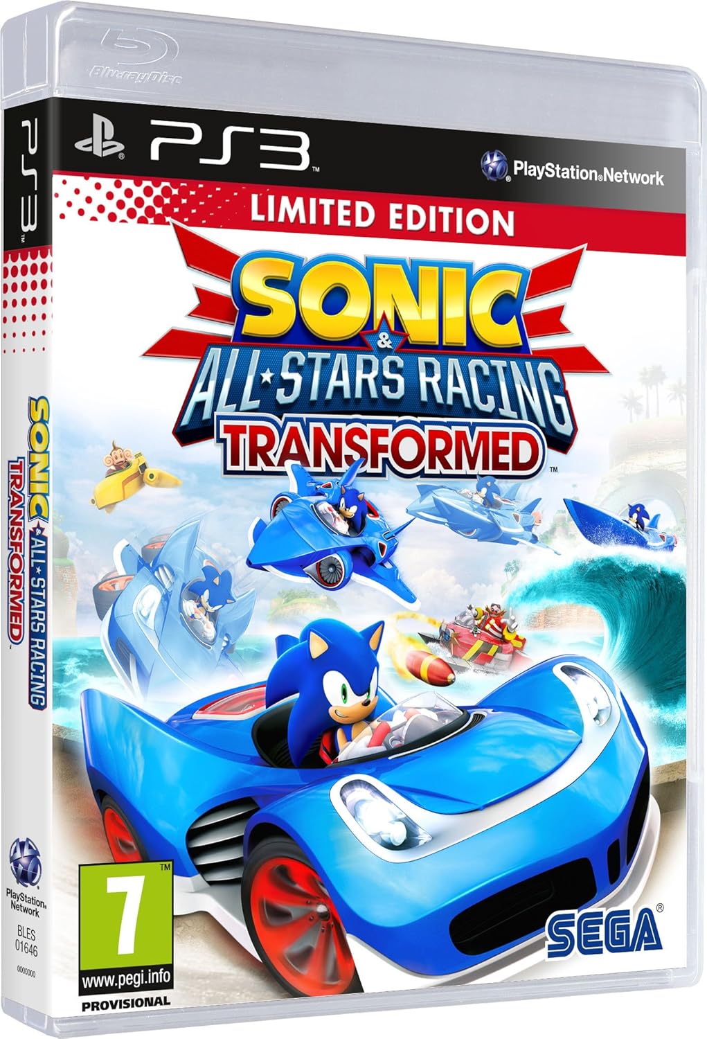 Sonic & All Stars Racing Transformed  – PlayStation 3 Sega Racing Game