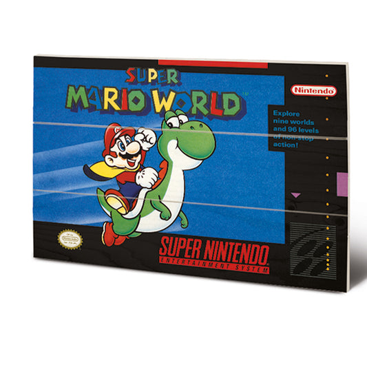 Super Nintendo (Super Mario World) Wall Art Platform