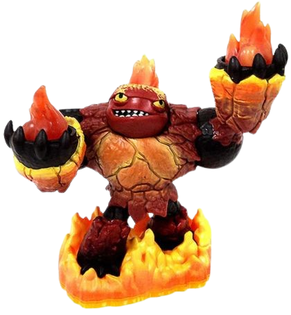Hot Head Skylanders Giants Fire Element Figure Activision Toys-to-Life
