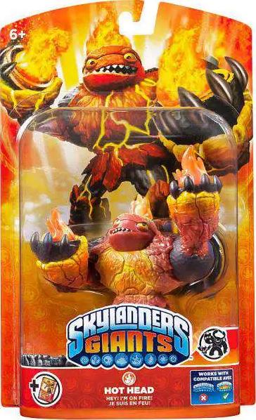 Hot Head Skylanders Giants Fire Element Figure Activision Toys-to-Life