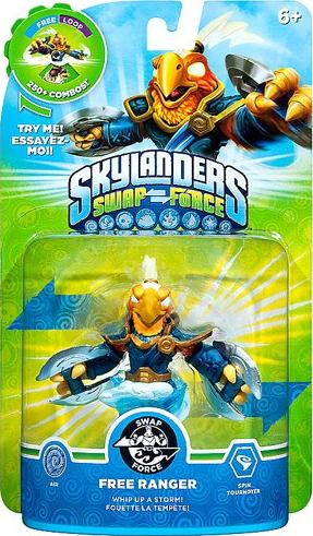 Free Ranger Skylanders Swap Force Air Figure