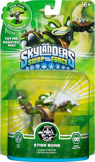 Stink Bomb Skylanders Swap Force Life Figure