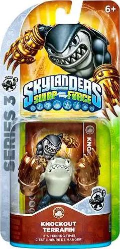 Knockout Terrafin – Skylanders Swap Force Earth Figure