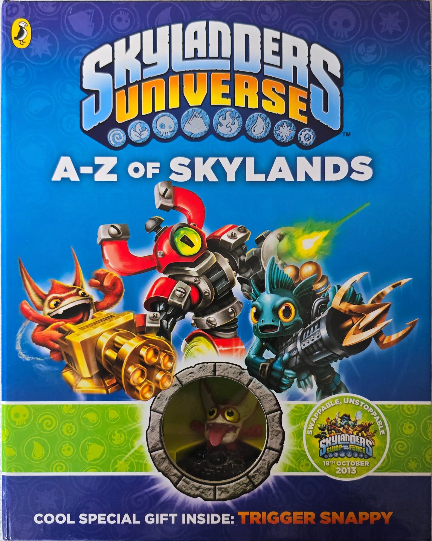 Skylanders Universe: A Z of Skylands Book Puffin Figure