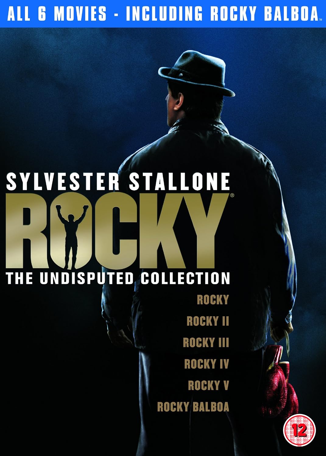 Rocky The Undisputed Collection DVD Box Set 6 Films Sylvester Stallone Boxing