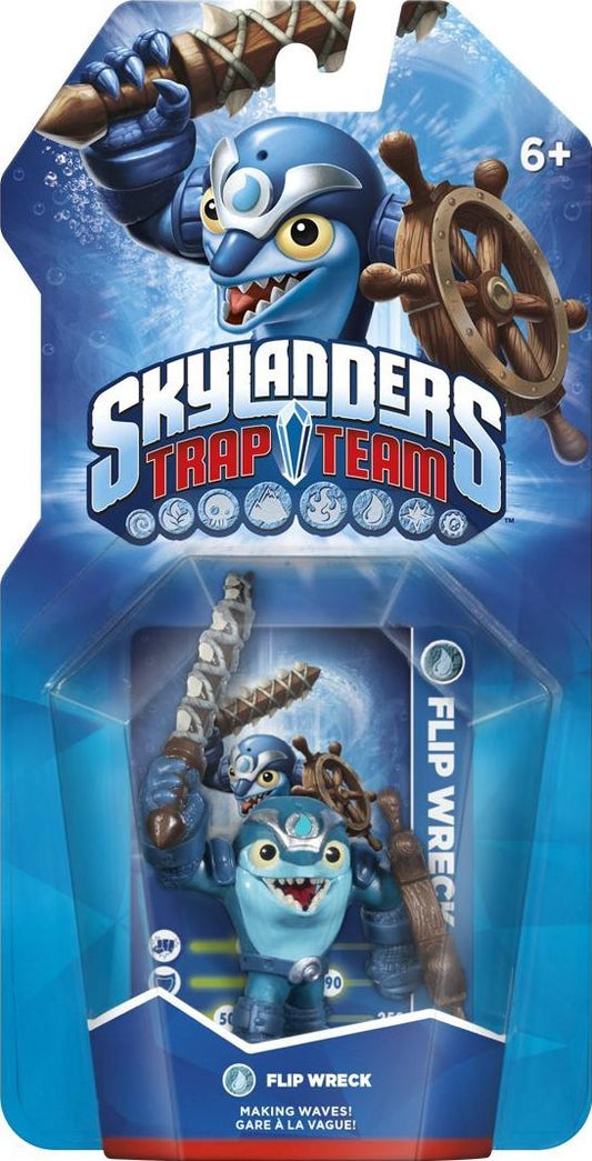Flip Wreck Skylanders Trap Team Water Figure