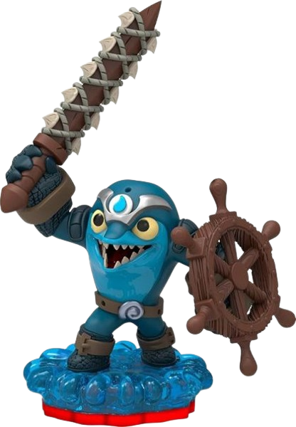 Flip Wreck Skylanders Trap Team Water Figure