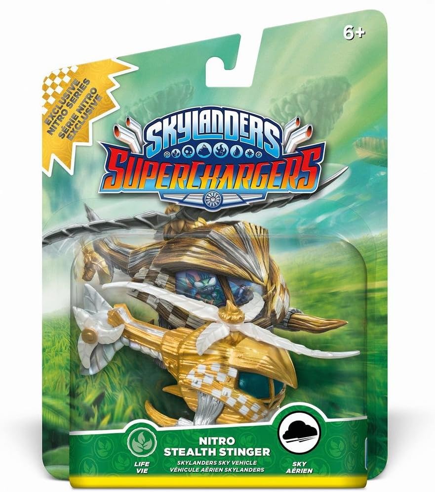 Skylanders Superchargers Nitro Stealth Stinger Figure