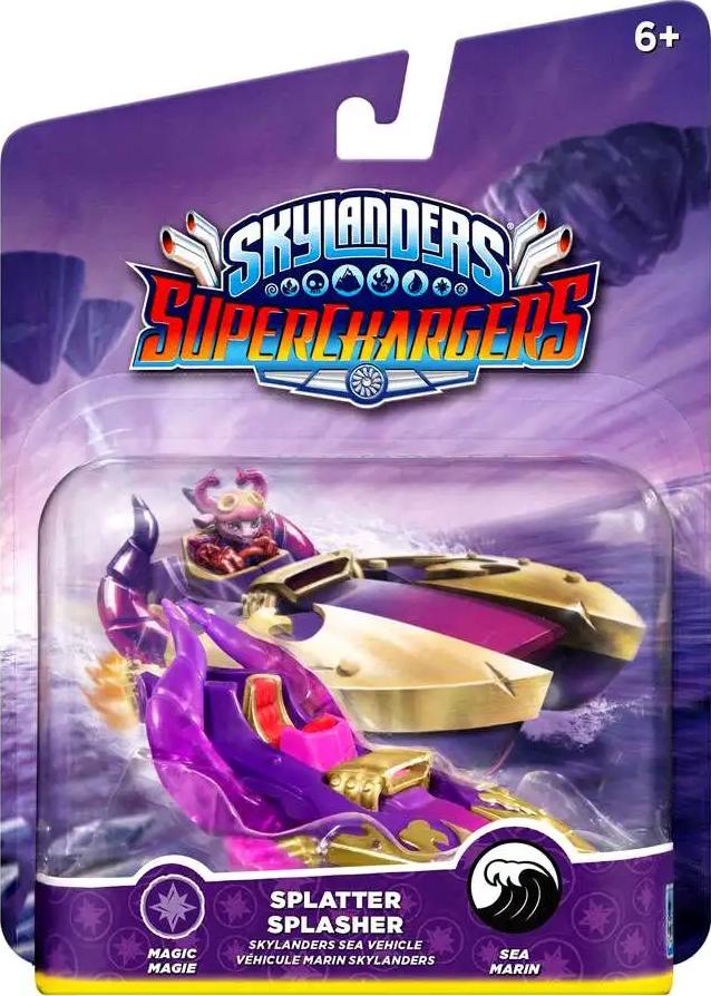 Splatter Splasher Skylanders SuperChargers Magic Vehicle Activision