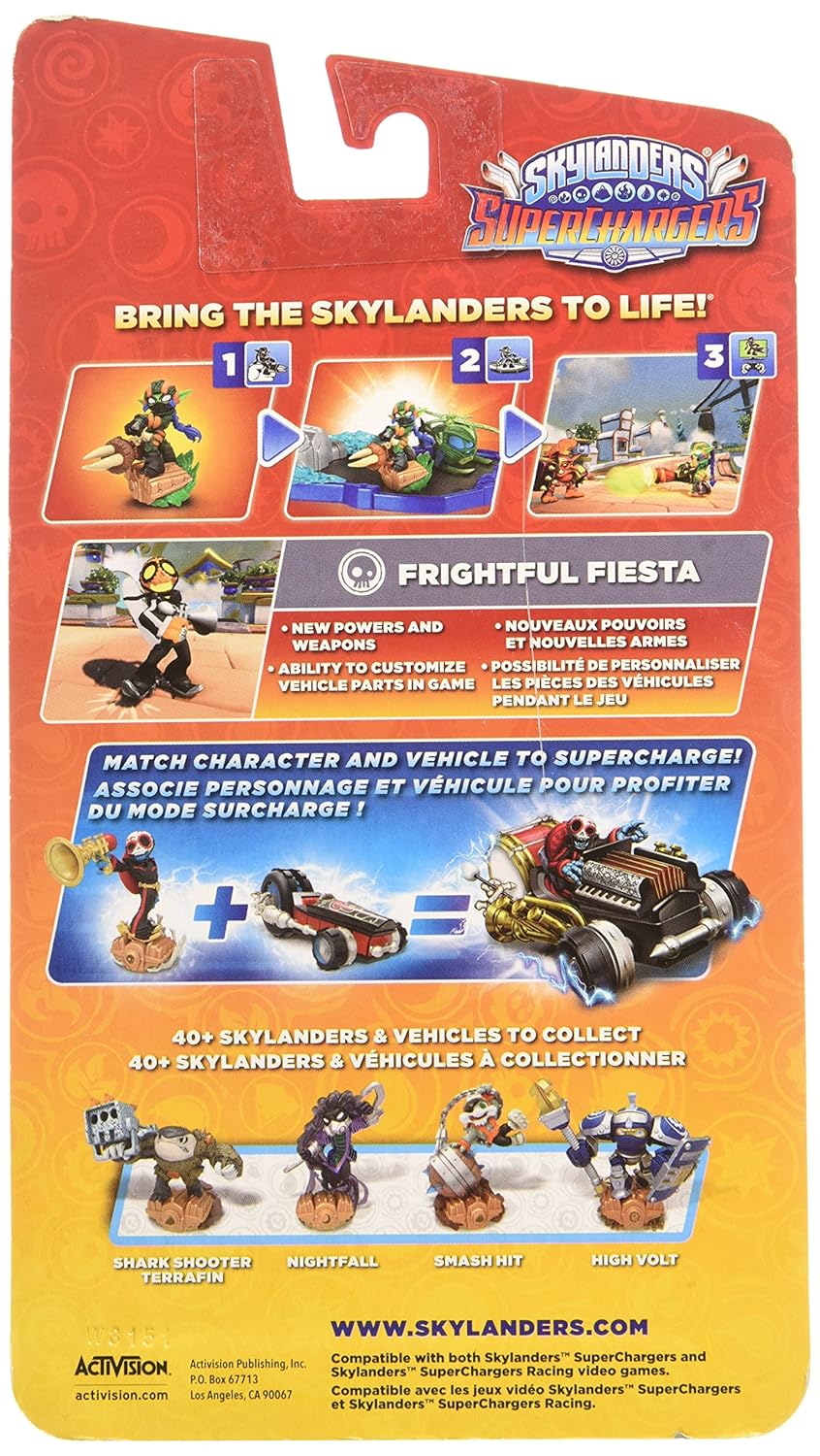 Skylanders Superchargers Frightful Fiesta Figure