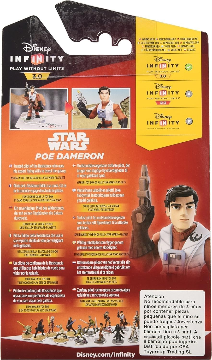 Disney Infinity 3.0: The Force Awakens Poe Dameron (PS4/PS3//Xbox 360/Nintendo