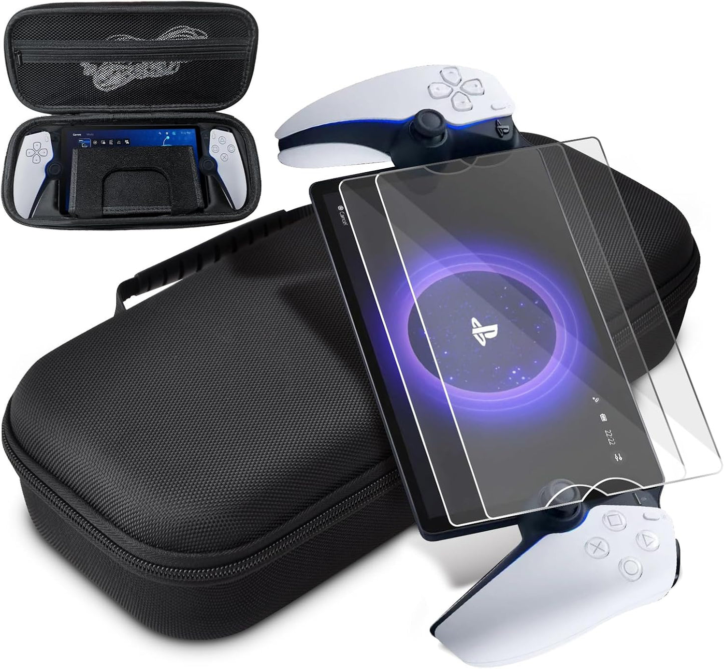 IUHOZI PS Portal Carrying Case, Hard Eva Shell Compatible with PlayStation