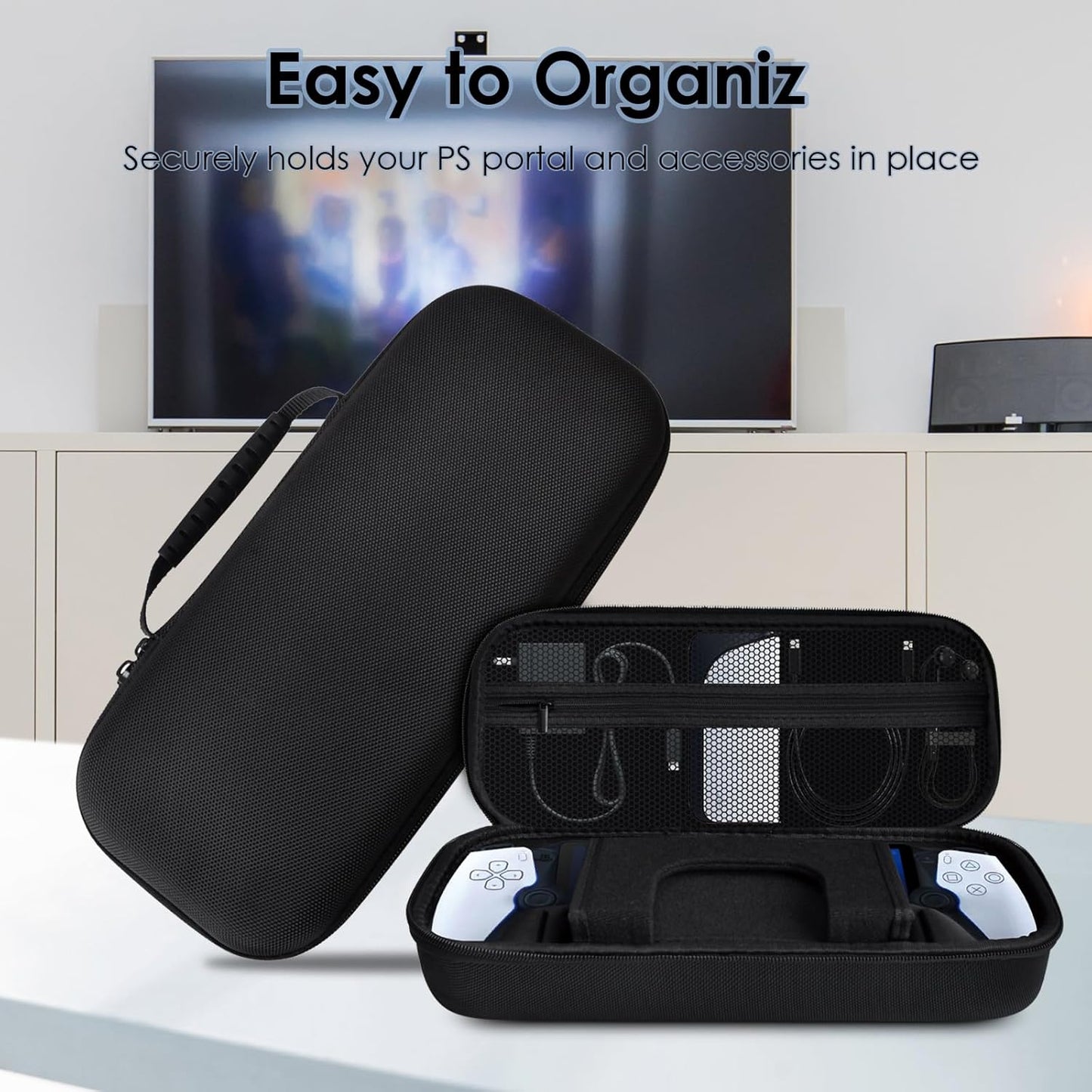 IUHOZI PS Portal Carrying Case, Hard Eva Shell Compatible with PlayStation