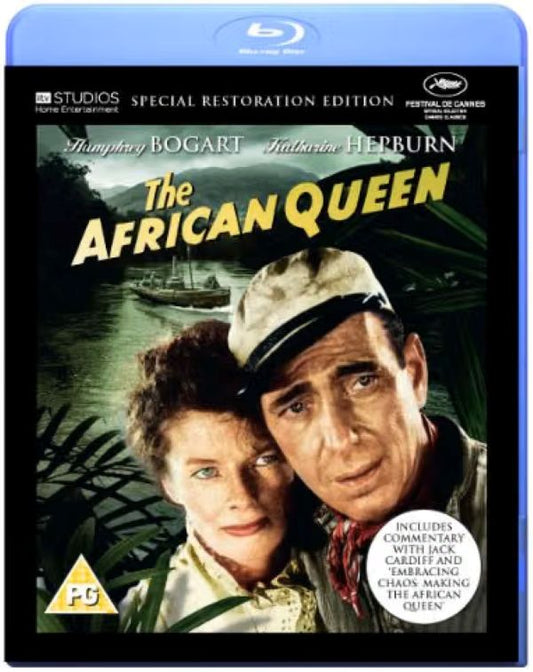 The African Queen Blu-ray Classic Adventure Humphrey Bogart John Huston