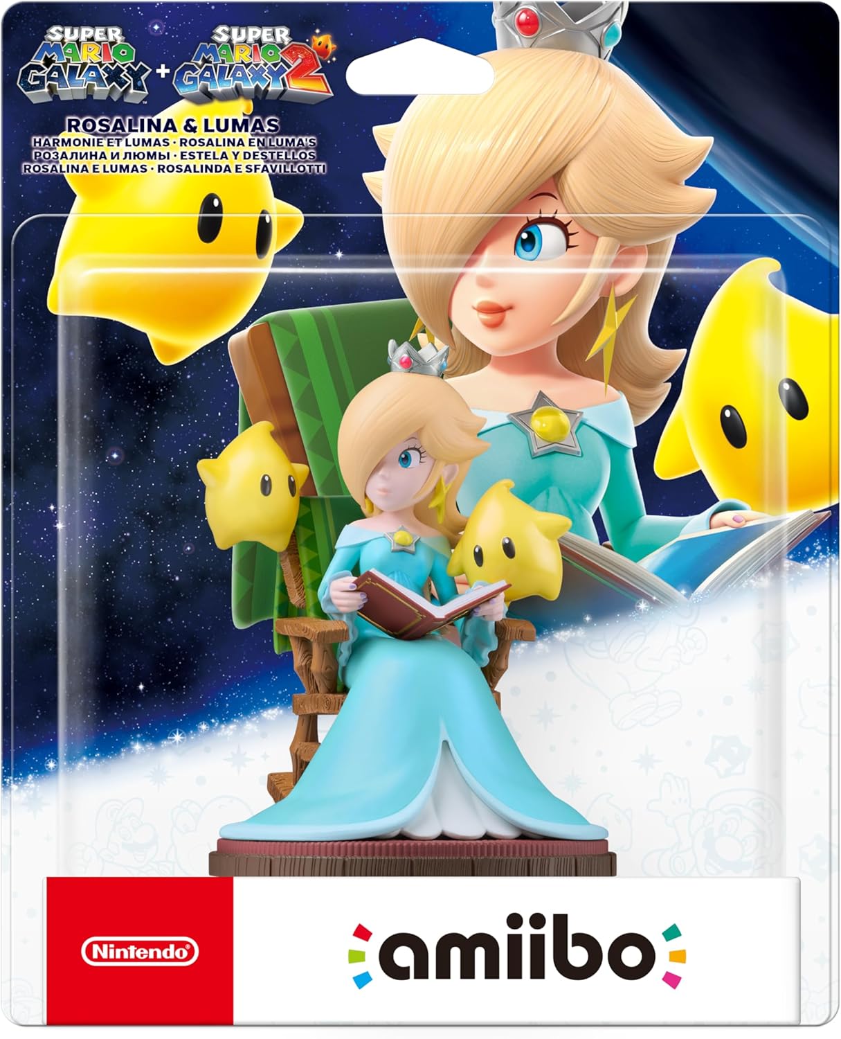 Rosalina & Luma Amiibo Collectible Figure Nintendo