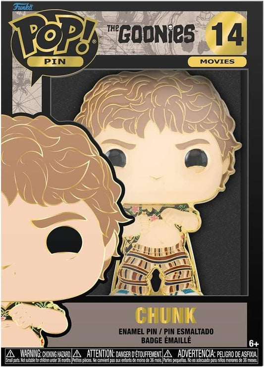 Funko POP Pin The Goonies Chunk No 14 Large Enamel Pin Collectible Funko Warner Bros