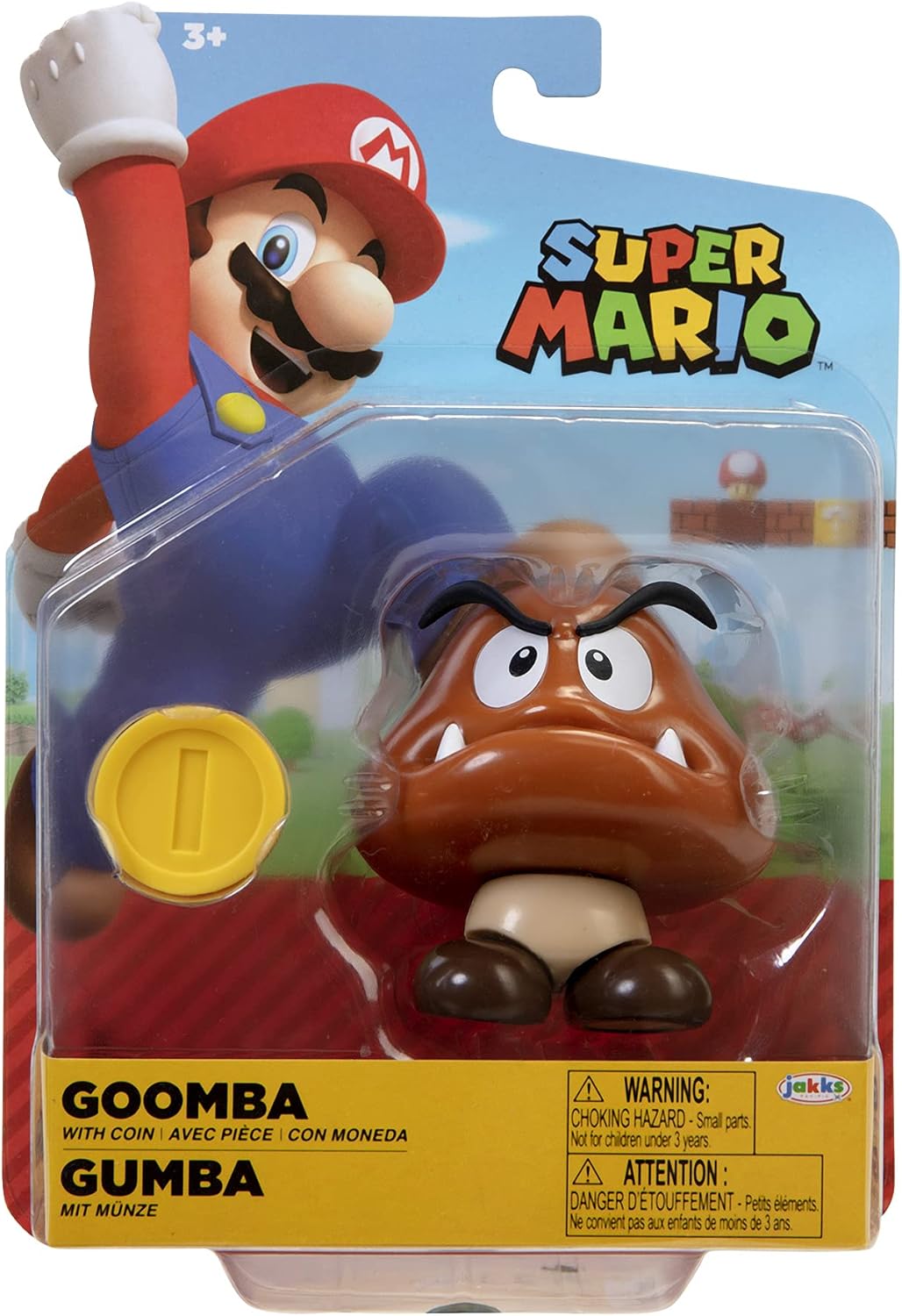 Super Mario 4" Figure Assortment – Collectible Action Figures