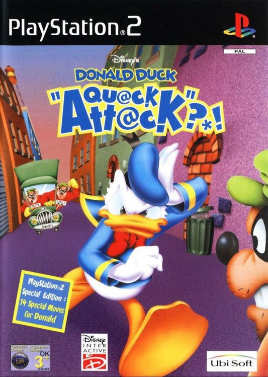 Disney’s Donald Duck: Quack Attack – PlayStation 2 Family Action Platformer