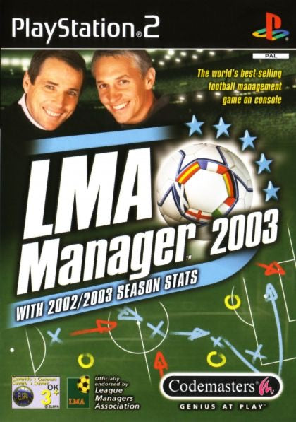 LMA Manager 2003 – PlayStation 2