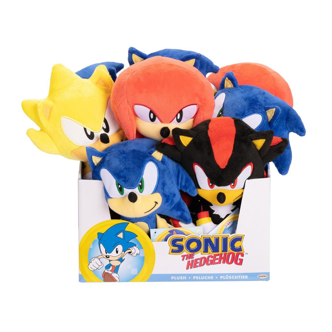 Sonic The Hedgehog 9" Plush Assorted Platform
