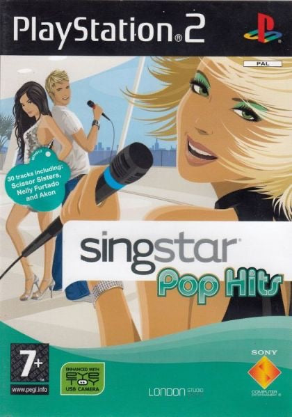 SingStar Pop Hits – PlayStation 2 Karaoke Party Game