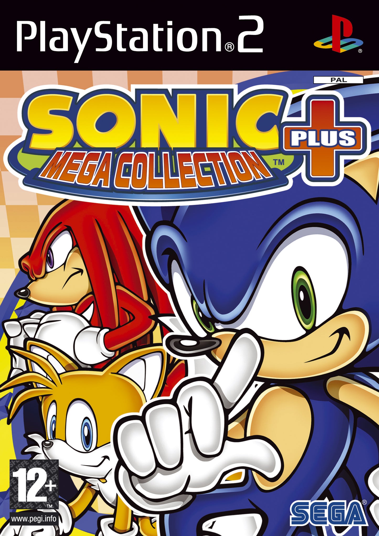 Sonic Mega Collection Plus  – PlayStation 2  Action Platformer Game
