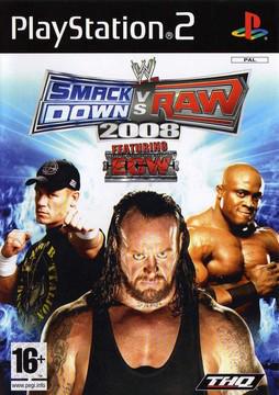WWE SmackDown vs. RAW 2008 Featuring ECW  – PlayStation 2  Sports Game