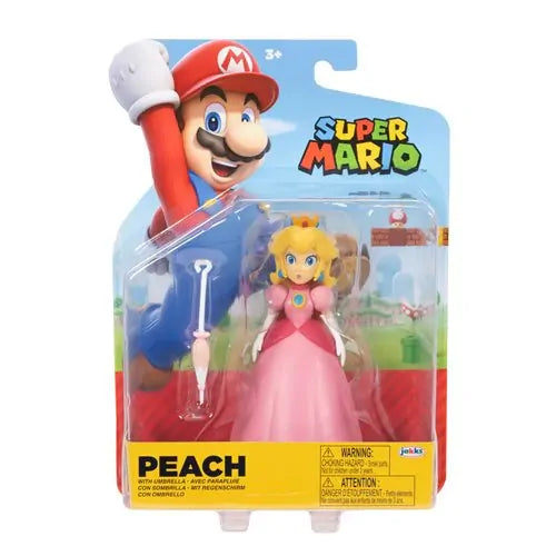 Super Mario 4" Figure Assortment – Collectible Action Figures