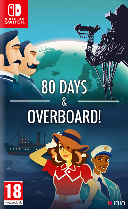 80 Days & Overboard! – Nintendo Switch Adventure Strategy Game Inkle