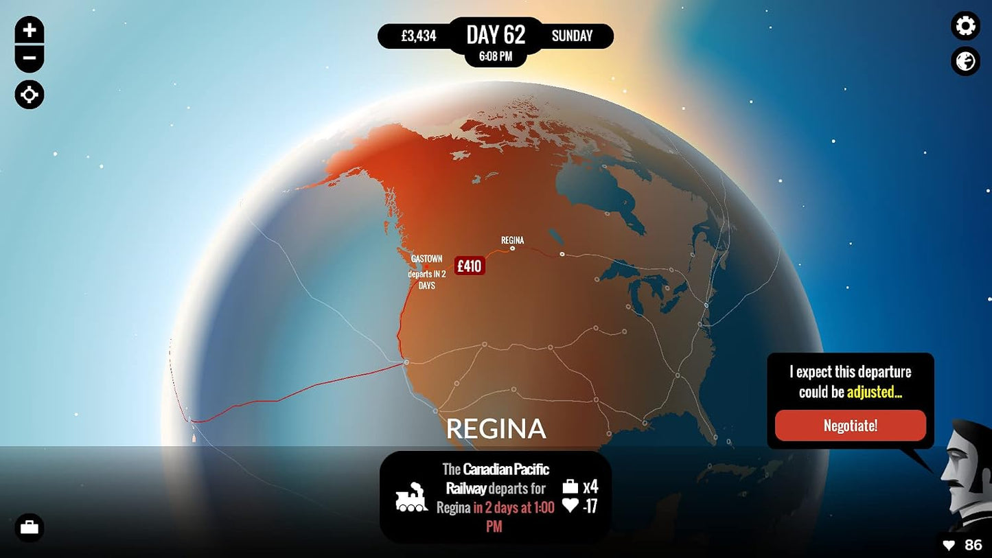 80 Days & Overboard! – Nintendo Switch Adventure Strategy Game Inkle