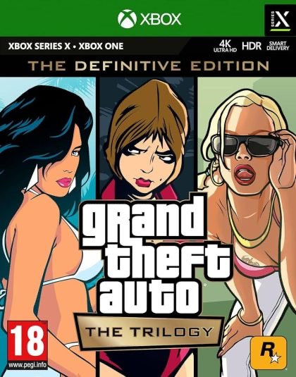 Grand Theft Auto The Trilogy Definitive Edition – Xbox Series X Action Adventure Rockstar Games
