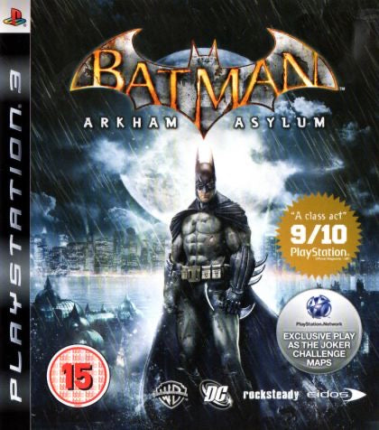Batman: Arkham Asylum – PlayStation 3 Action Adventure Eidos Interactive