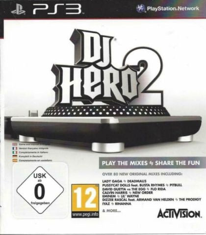DJ Hero 2 – PlayStation 3 Music Rhythm Game Activision