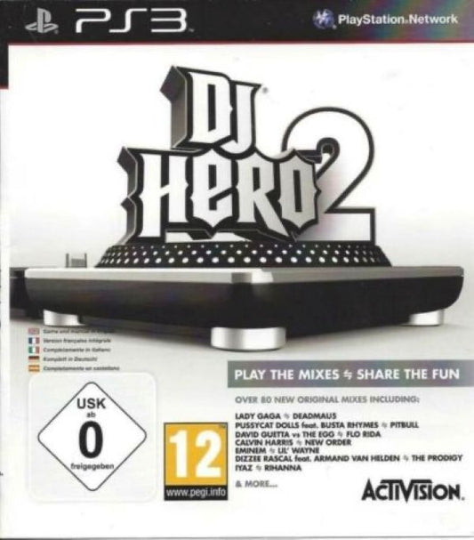 DJ Hero 2 – PlayStation 3 Music Rhythm Game Activision