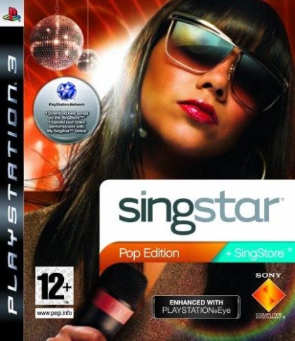 SingStar Pop Edition – PlayStation 3 Karaoke Party Game
