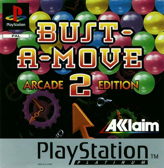 Bust-A-Move 2 Arcade Edition – PlayStation 1 Classic Bubble Puzzle Game Taito