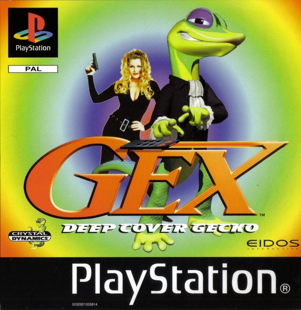Gex 3 Deep Cover Gecko - PS1 Platformer Eidos Interactive Game