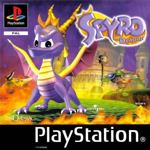 Spyro the Dragon - PS1 Platformer Sony Game