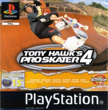 Tony Hawk's Pro Skater 4 PS One
