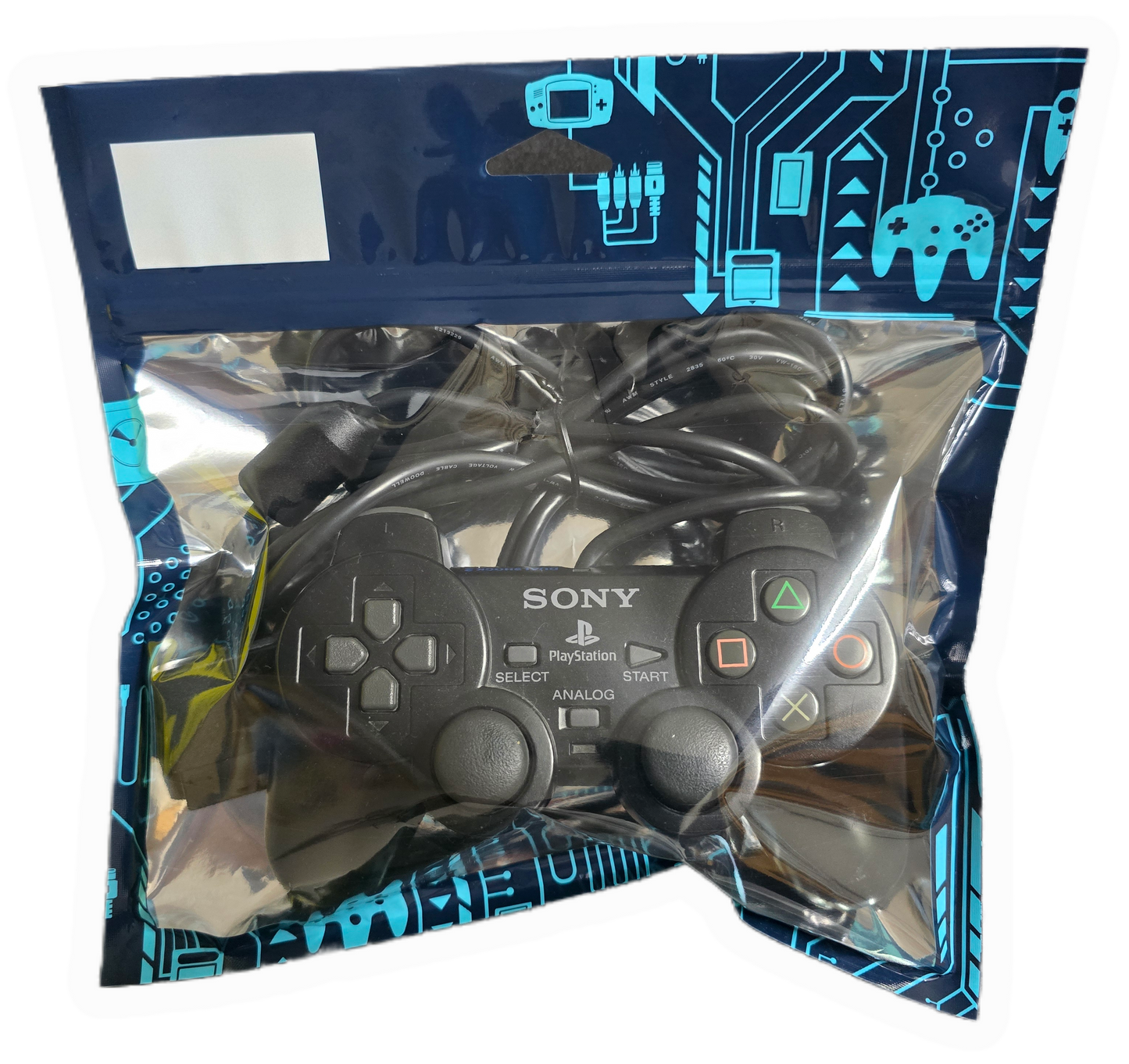 Dual Shock PlayStation 2 Official Sony Black Controller SCPH 10010