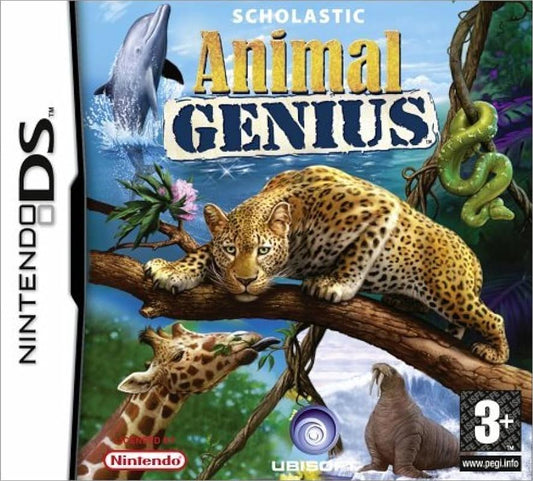Animal Genius  – Nintendo DS Educational Puzzle Ubisoft Game
