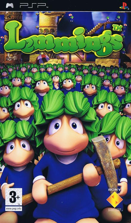 Lemmings - PSP Puzzle Sony Computer Entertainment Game
