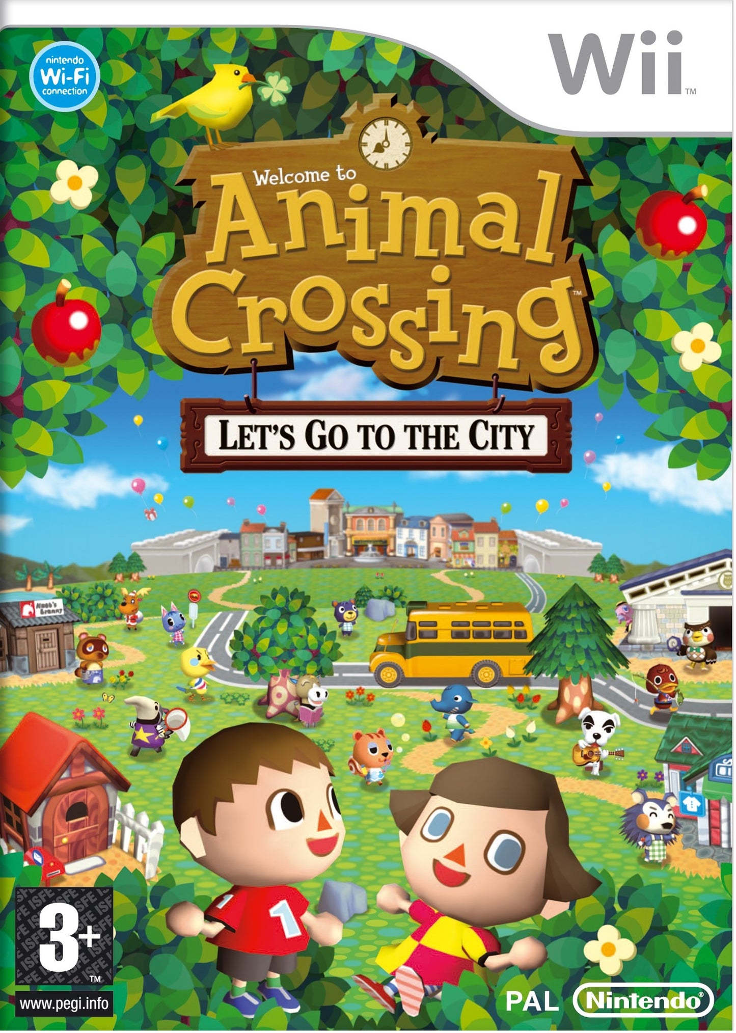 Animal Crossing: Let's Go to the City – Nintendo Wii Life Simulation