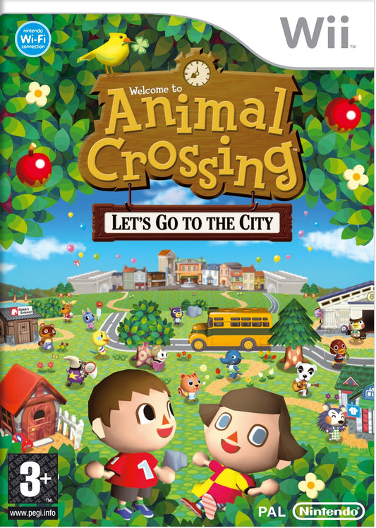 Animal Crossing: Let's Go to the City – Nintendo Wii Life Simulation