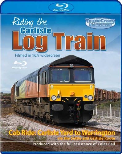Riding the Carlisle Log Train Blu-ray Cab Ride Settle Carlisle Colas Rail