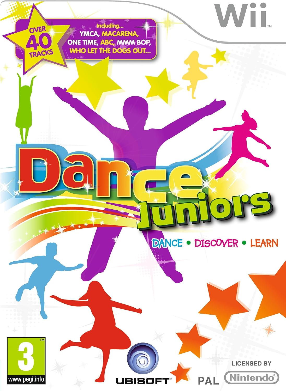 Dance Juniors – Nintendo Wii Kids Music Rhythm Party Game Ubisoft Family Dancing