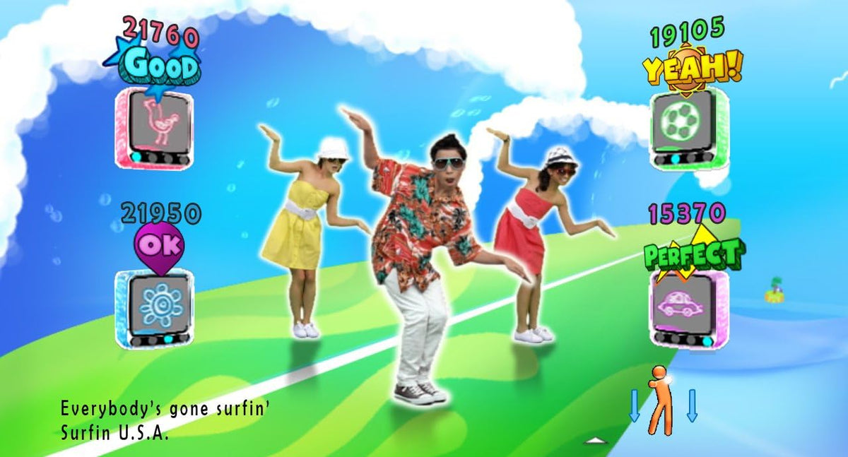 Dance Juniors – Nintendo Wii Kids Music Rhythm Party Game Ubisoft Family Dancing