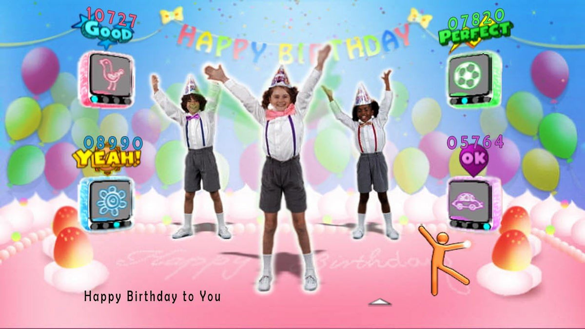Dance Juniors – Nintendo Wii Kids Music Rhythm Party Game Ubisoft Family Dancing